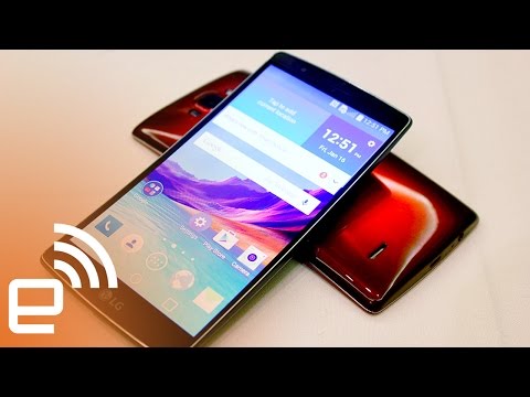 LG G Flex 2 hands-on | CES 2015 - UC-6OW5aJYBFM33zXQlBKPNA