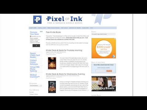 Tech Minute - How to get free e-books - UCOmcA3f_RrH6b9NmcNa4tdg