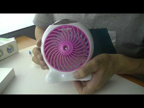 Mini Rechargeable Water Mist Cooling Fan SW-001 series - UCs42x7cVhHWoRtup35pkKWQ