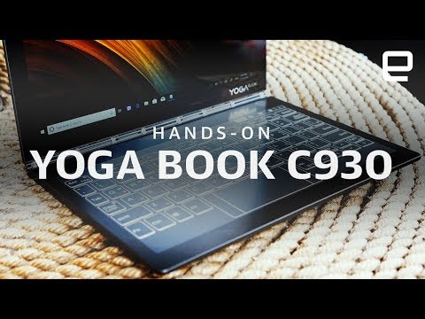 Lenovo Yoga Book C930 Hands-On at IFA 2018 - UC-6OW5aJYBFM33zXQlBKPNA