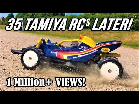 35 TAMiYA RC Cars & 1 Million+ Views Later! Tamiya RC Collection Special! - UCHcR-O2hVrKGKRYvN1KUjOg