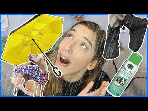 Testing Useful Rain Products! - UCnly7EqUq7unVpf0G84BjLg