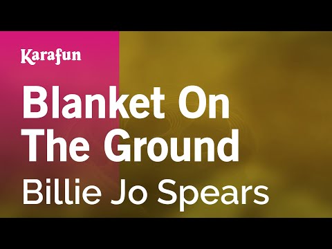 Karaoke Blanket On The Ground - Billie Jo Spears * - UCbqcG1rdt9LMwOJN4PyGTKg