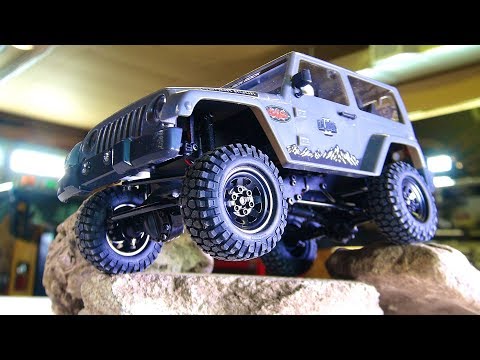 RC ADVENTURES - Unbox, Setup & Surprise MAURiCE w/an RC4WD 1:18 Gelände II RTR 4X4 BLACK ROCK JEEP - UCxcjVHL-2o3D6Q9esu05a1Q