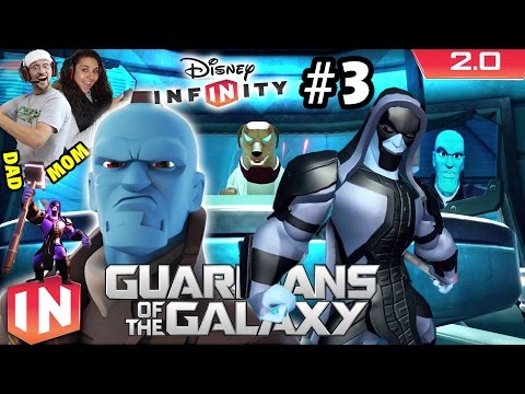 Dad & Mom play w/ RONAN & YONDU! Guardians of the Galaxy Play Set - Part 3: Disney Infinity 2.0 - UCC-RHF_77zQdKcA75hr5oTQ