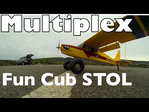 Multiplex Fun Cub Landing Practice On Pavement - UCTa02ZJeR5PwNZK5Ls3EQGQ