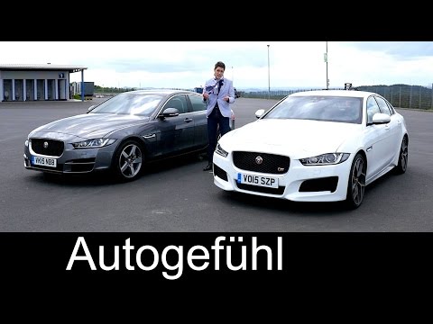 All-new Jaguar XE S V6 vs XE 20d Ingenium Portfolio FULL REVIEW test driven 2016 - UCG0__4AhnoCWRH7TPO0PQyg