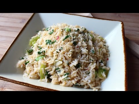 Bok Choy Rice - Easy Bok Choy Steamed Rice Recipe - UCRIZtPl9nb9RiXc9btSTQNw