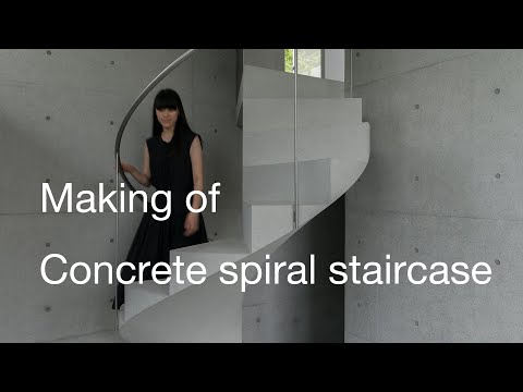 Making of The Simplest Concrete Spiral Staircase