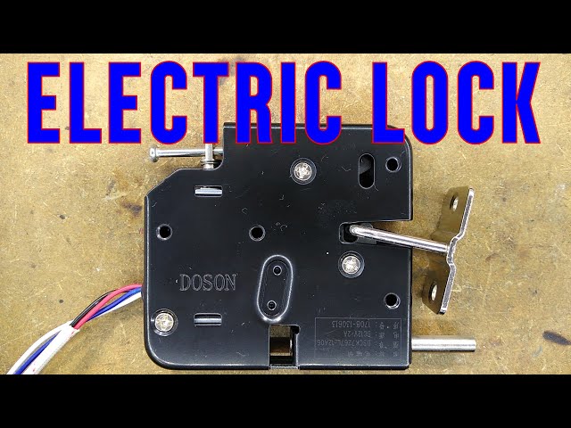 How to Lock an Electric Door Lock