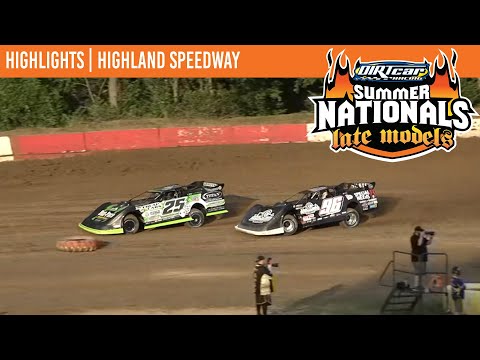 DIRTcar Summer Nationals Late Models | Highland Speedway | June 29, 2024 | HIGHLIGHTS - dirt track racing video image