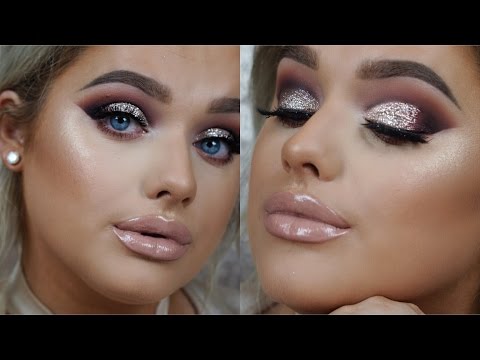 GOLD GLITTER CUT CREASE   New Years Eve Make Up! | Rachel Leary - UC-Um2u0Agv8Q-OhjO6FZk1g