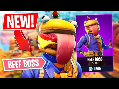 NEW EPIC BEEF BOSS SKIN!! *Pro Fortnite Player* // 1,300 Wins (Fortnite Battle Royale) - UC2wKfjlioOCLP4xQMOWNcgg