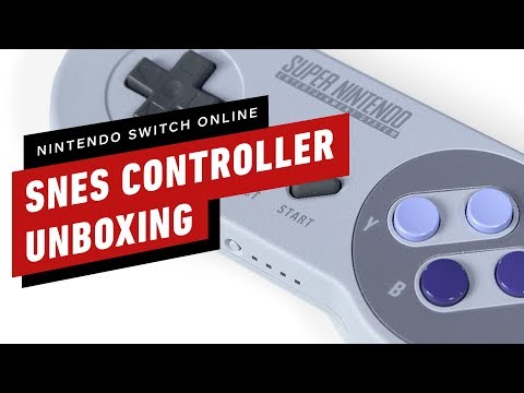 Nintendo Switch Online SNES Controller Unboxing - UCKy1dAqELo0zrOtPkf0eTMw