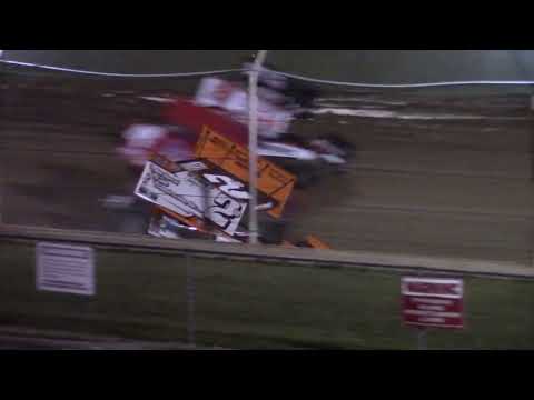 4/23/22 IRA Sprint Car Feature Beaver Dam Raceway - dirt track racing video image