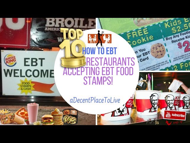 Does the EBT Food Stamp Program Work at Restaurants?