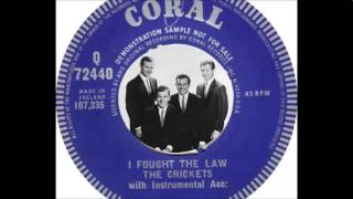The Crickets - I Fought The Law  (1960)