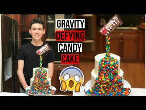 GRAVITY DEFYING M&M Cake!(AMAZING) - Baking With Ryan Episode 76 - UCfC1jtVnOP7dyuxuX9hwJDQ