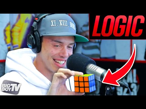 Rapper Logic Solves A Rubiks Cube During Freestyle! | BigBoyTV - UCvIFYR01Rp0VX5vegE_uHKQ