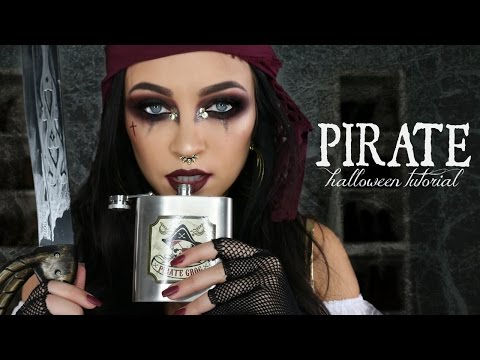 PIRATE HALLOWEEN MAKEUP TUTORIAL / GLAM PIRATE MAKEUP | Stephanie Ledda - UCUt0ZA6l_EidUnBFMR9BZig