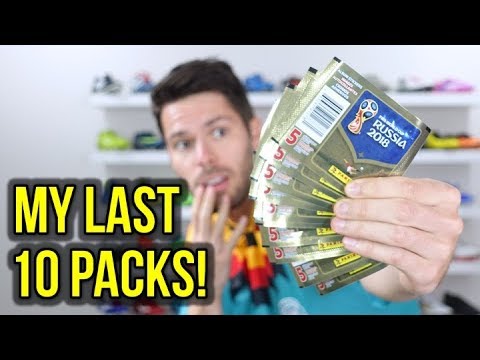 OPENING MY LAST 10 PANINI 2018 WORLD CUP STICKER PACKS! - UCUU3lMXc6iDrQw4eZen8COQ