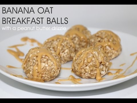 HEALTHY RECIPE: BANANA OAT BREAKFAST BALLS