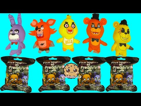 Five Nights A Freddy's Surprise Mystery Blind Bags + FNAF Plushies - Cookieswirlc Video - UCelMeixAOTs2OQAAi9wU8-g