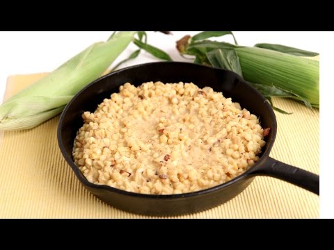 Homemade Creamed Corn Recipe - Laura Vitale - Laura in the Kitchen Episode 795 - UCNbngWUqL2eqRw12yAwcICg