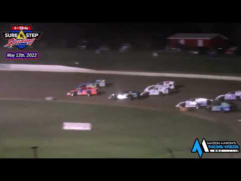 I-94 Sure Step Speedway WISSOTA Modified A-Main (5/13/22) - dirt track racing video image