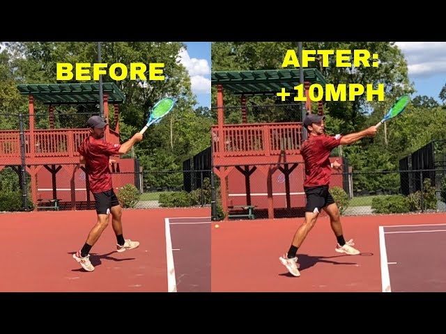 How to Increase Tennis Forehand Speed