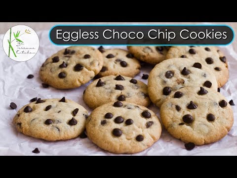 Chocolate Chip Cookies | Easy Choco Chip Cookies | Eggless Cookies ~ The Terrace Kitchen