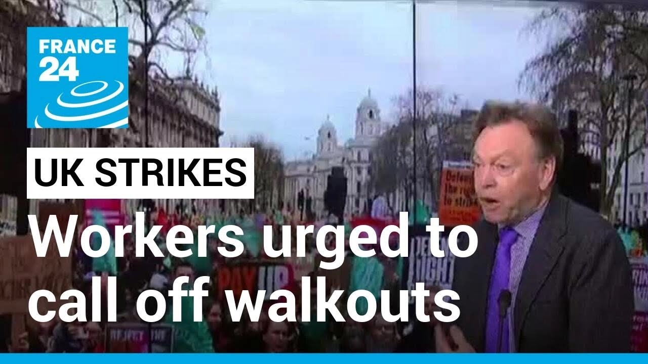 UK healthcare strikes: British govt urges workers to call off walkouts • FRANCE 24 English