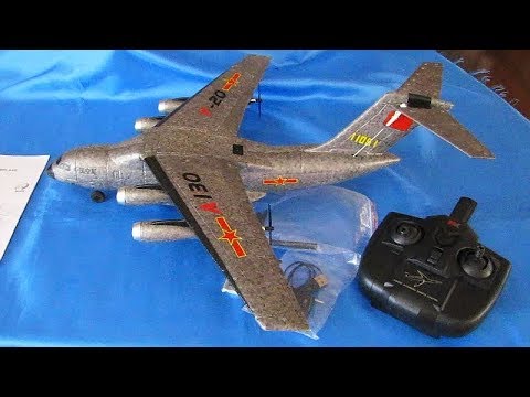 XK A130 Y20 Three Channel RC Transport Aircraft Flight Test Review - UC90A4JdsSoFm1Okfu0DHTuQ