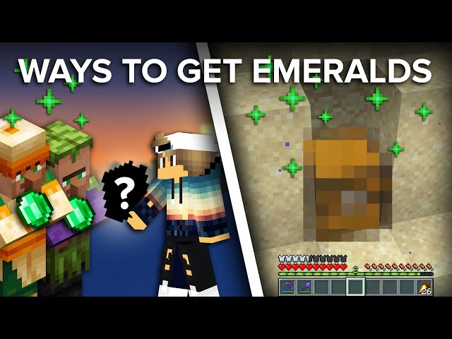 The Best Way to Get Emeralds in Minecraft