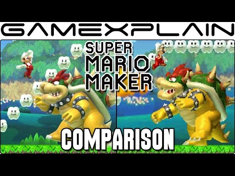 Super Mario Maker 3DS Head-to-Head Comparison (Wii U vs. 3DS ) - UCfAPTv1LgeEWevG8X_6PUOQ