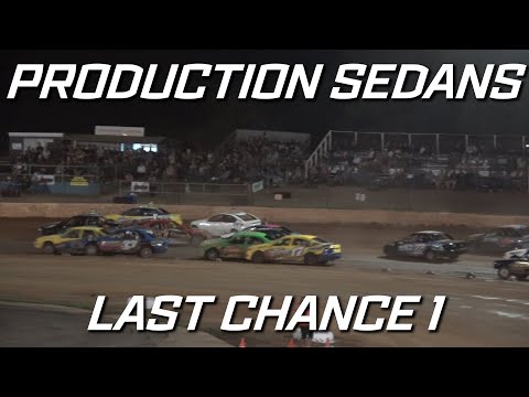 Production Sedans: 2021/22 Queensland Title - B-Main 1 - Carina Speedway - 12.02.2022 - dirt track racing video image