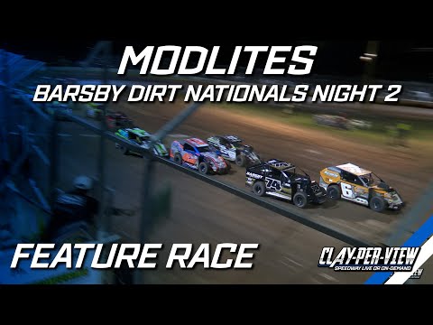 Modlites | Dirt Nationals - Gympie - 28th Dec 2024 | Clay-Per-View - dirt track racing video image