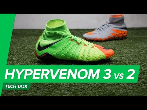 Nike Hypervenom 3 vs Hypervenom 2 Tech Talk - all new Flyknit Hypervenom Phantom 3! - UC5SQGzkWyQSW_fe-URgq7xw