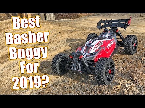 High Flying Super Fast Radio Control Buggy! Arrma Typhon 4x4 3S BLX Electric Review | RC Driver - UCzBwlxTswRy7rC-utpXOQVA
