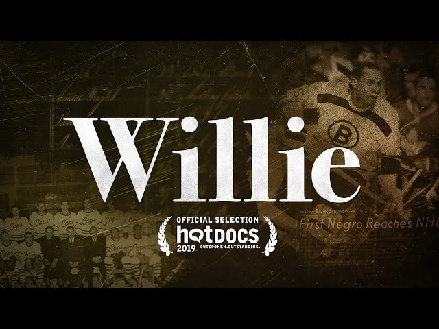 Willie Oree Signed Hockey Card