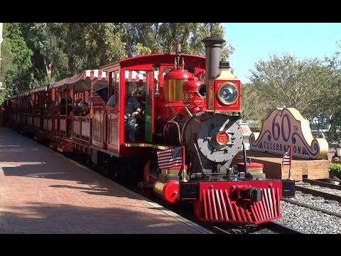 Disneyland Railroad Grand Circle Tour FULL RIDE 2015 - UCYdNtGaJkrtn04tmsmRrWlw