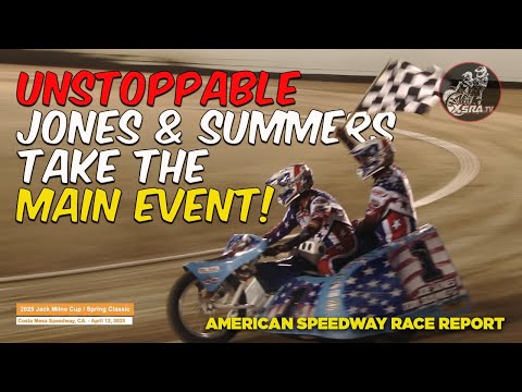 UNSTOPPABLE Jones &amp; Summers Take the Main Event! - dirt track racing video image