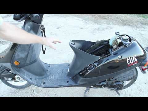 Honda Elite 50 - Rear End Removal - UCTs-d2DgyuJVRICivxe2Ktg