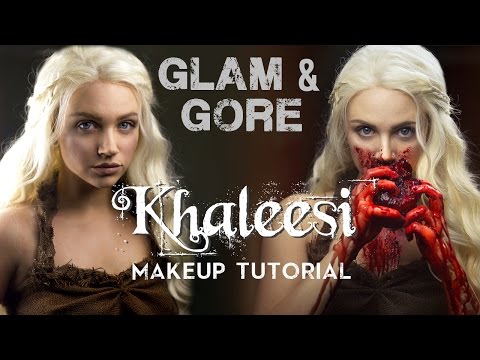 Game of Thrones - Khaleesi / Daenerys Targaryen Makeup Look & Tutorial - UCoziFm3M4sHDq1kkx0UwtRw