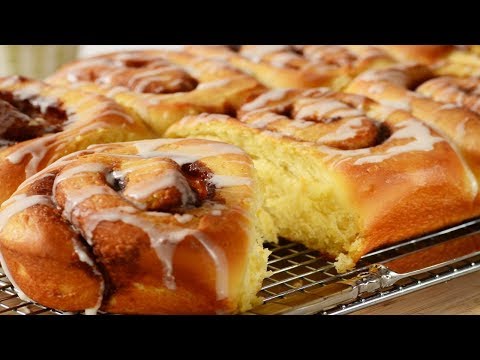 Cinnamon Rolls (Buns) Recipe Demonstration - Joyofbaking.com - UCFjd060Z3nTHv0UyO8M43mQ