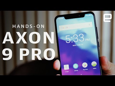 ZTE Axon 9 Pro Hands-On at IFA 2018 - UC-6OW5aJYBFM33zXQlBKPNA