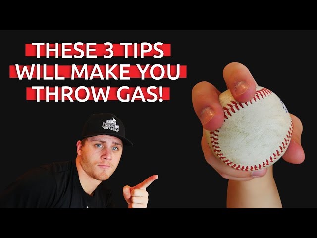 How to Throw a Fast Baseball Pitch