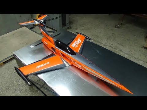 H-King SkySword 1200mm Orange 90mm EDF Jet (PNF) Unboxing - UC3RiLWyCkZnZs-190h_ovyA