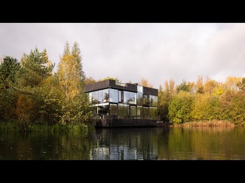 Glass Villa on the lake, Lechlade, United Kingdom
