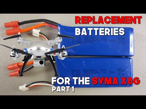 Replacement Batteries for the Syma X8G and MJX Bugs 3 - Part I - X8G Flight and Commentary - UCMFvn0Rcm5H7B2SGnt5biQw